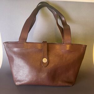 Brown Il Bistonte Leather purse
